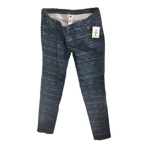 Maui &‎ sons blue multi riviera shark aztec southwestern print pants size large